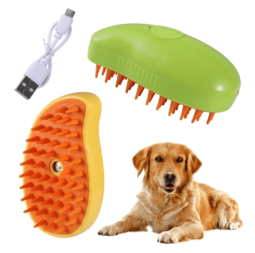 cepillo vaporizador para perros
