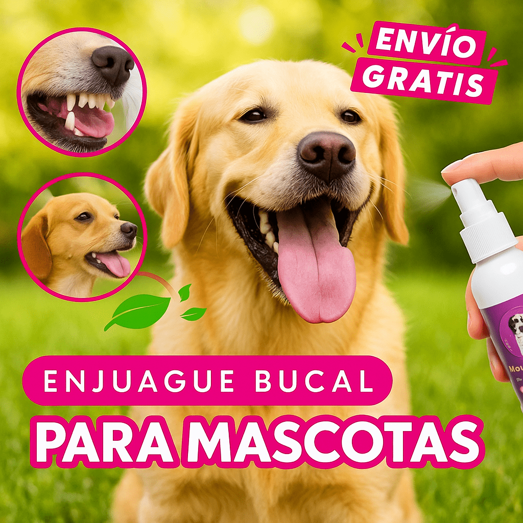 Spray Bucal para Mascotas