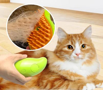 cepillo vaporizador para mascotas