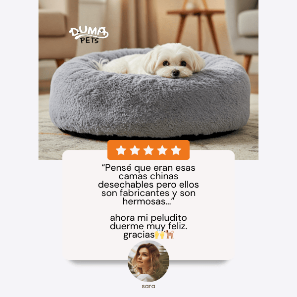 Cama antiestrés para perros y Lavable y – Dumapets