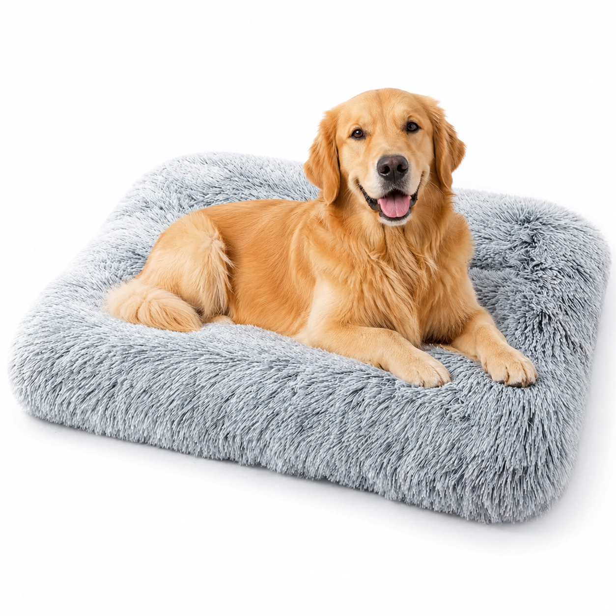 Cama PREMIUM antiestres cuadrada Dumapets